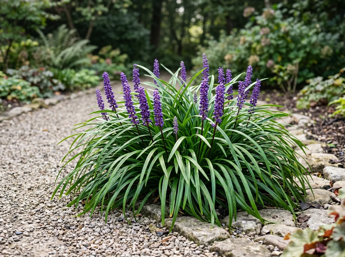 Liriope szafirkowa 'Royal Purple'