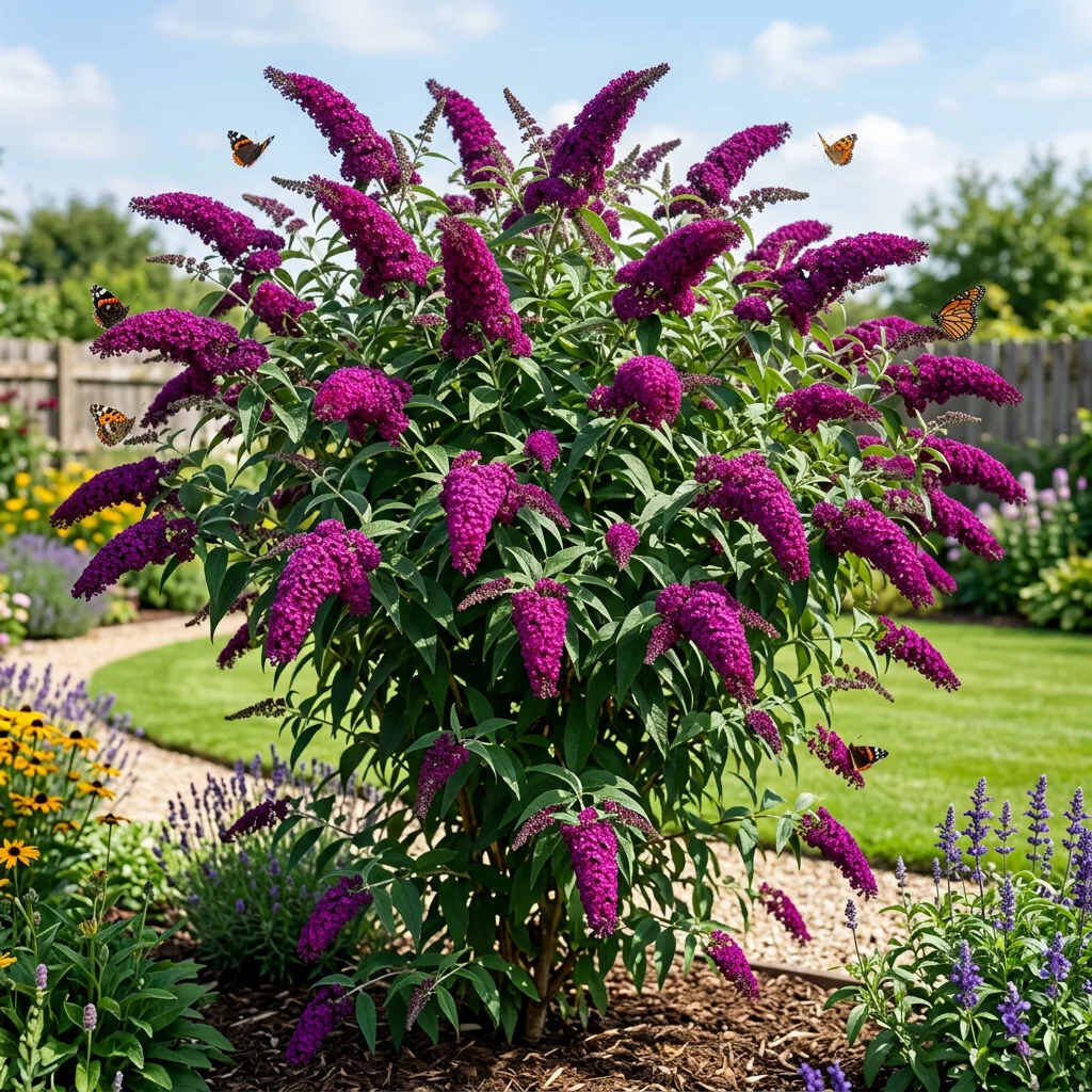 Budleja Dawida 'Royal Red'