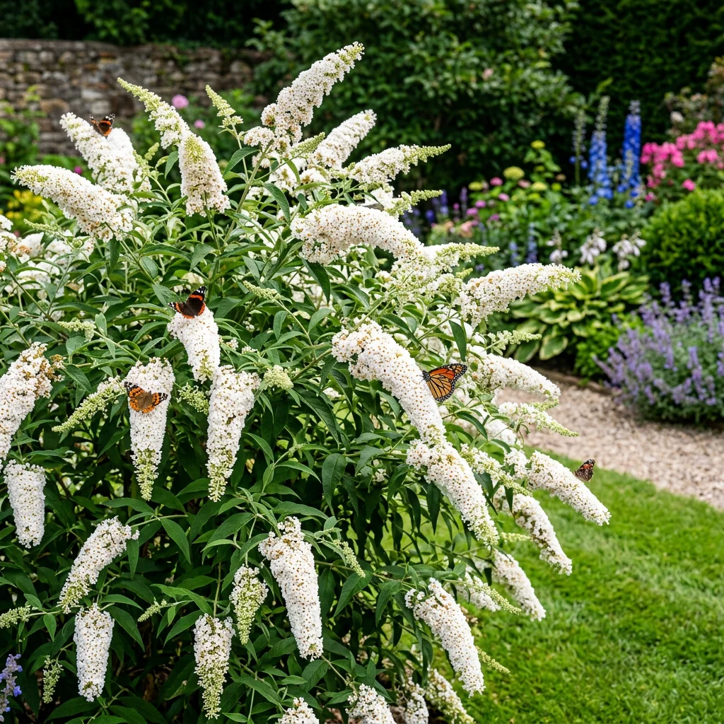 Budleja Dawida White Profusion