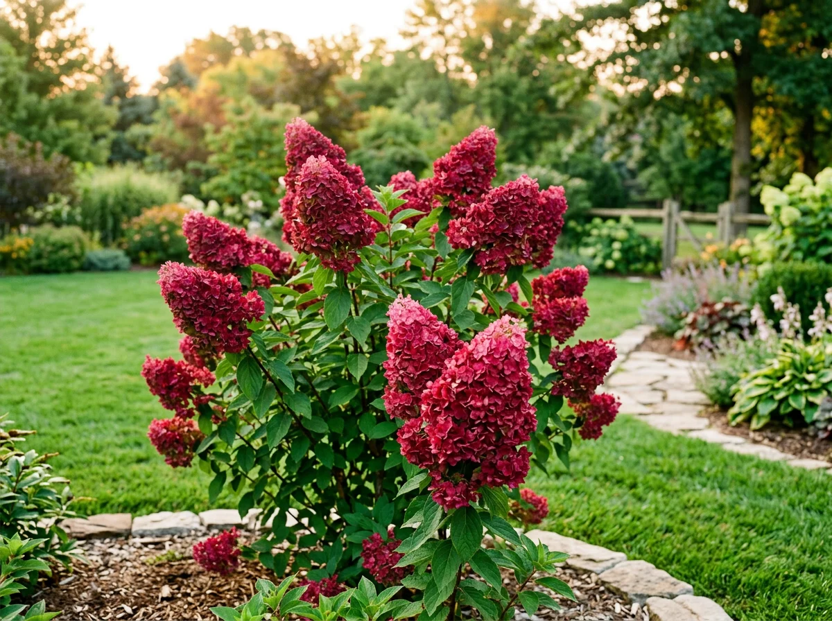Hortensja bukietowa Diamond Rouge