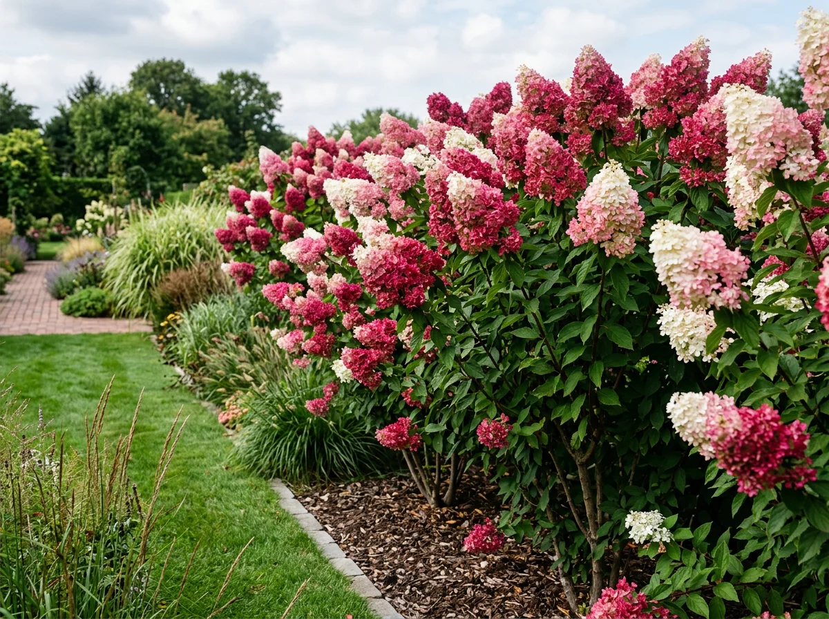 Hortensja bukietowa 'Pink Queen'