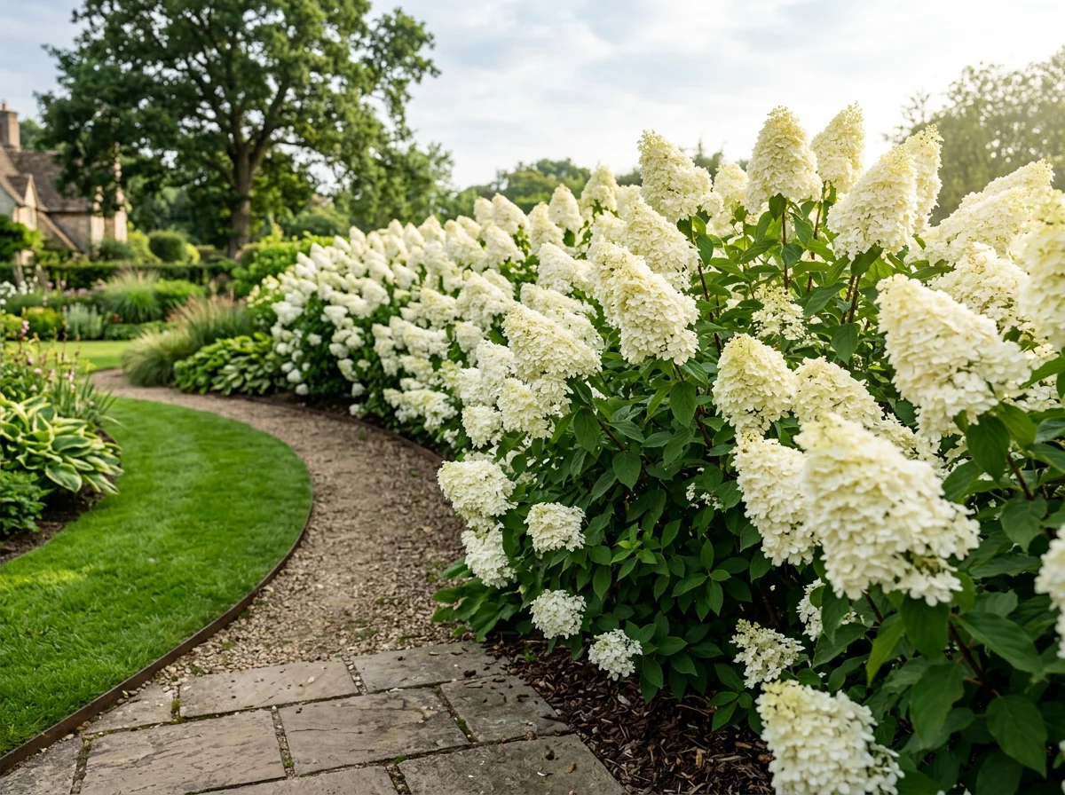 Hortensja bukietowa 'Silver Dollar'