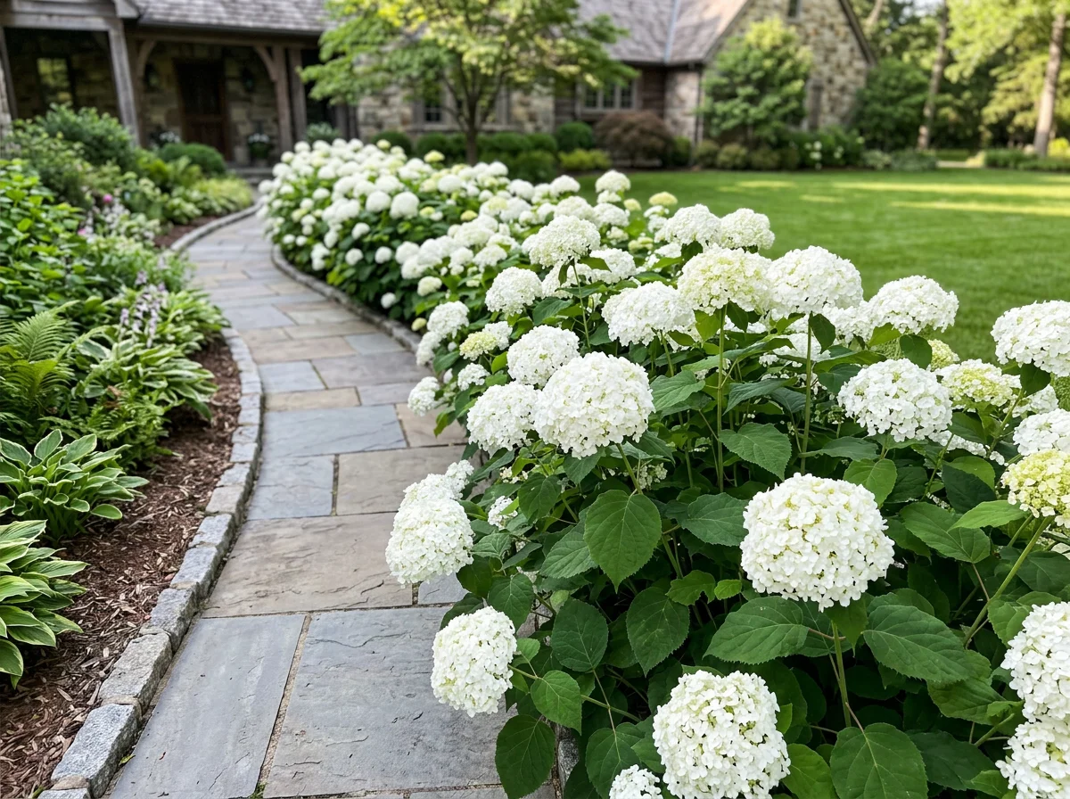 Hortensja ogrodowa 'Hi White Sun'