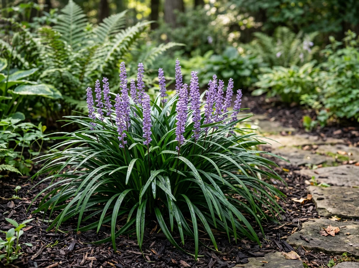 Liriope szafirkowa 'Big Blue'