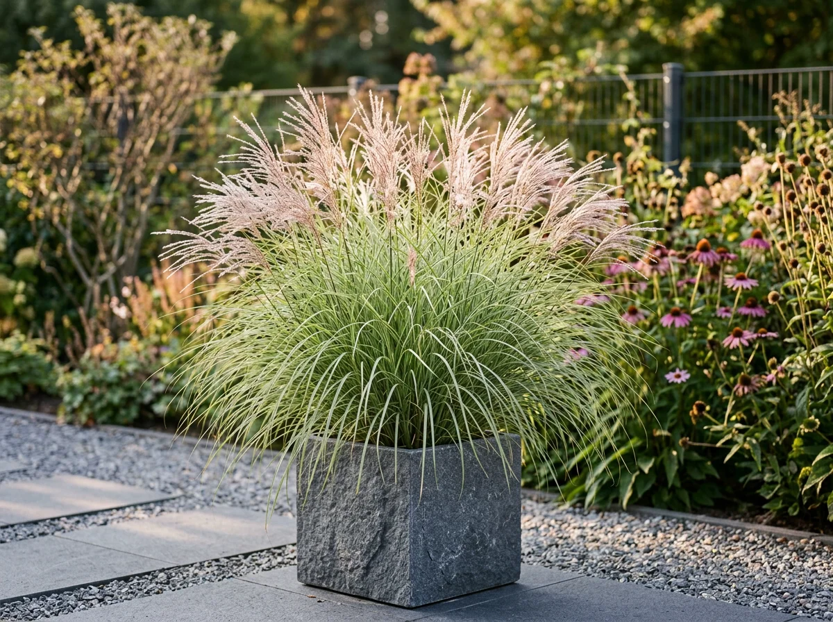 Miskant chiński 'Yakushima Dwarf'