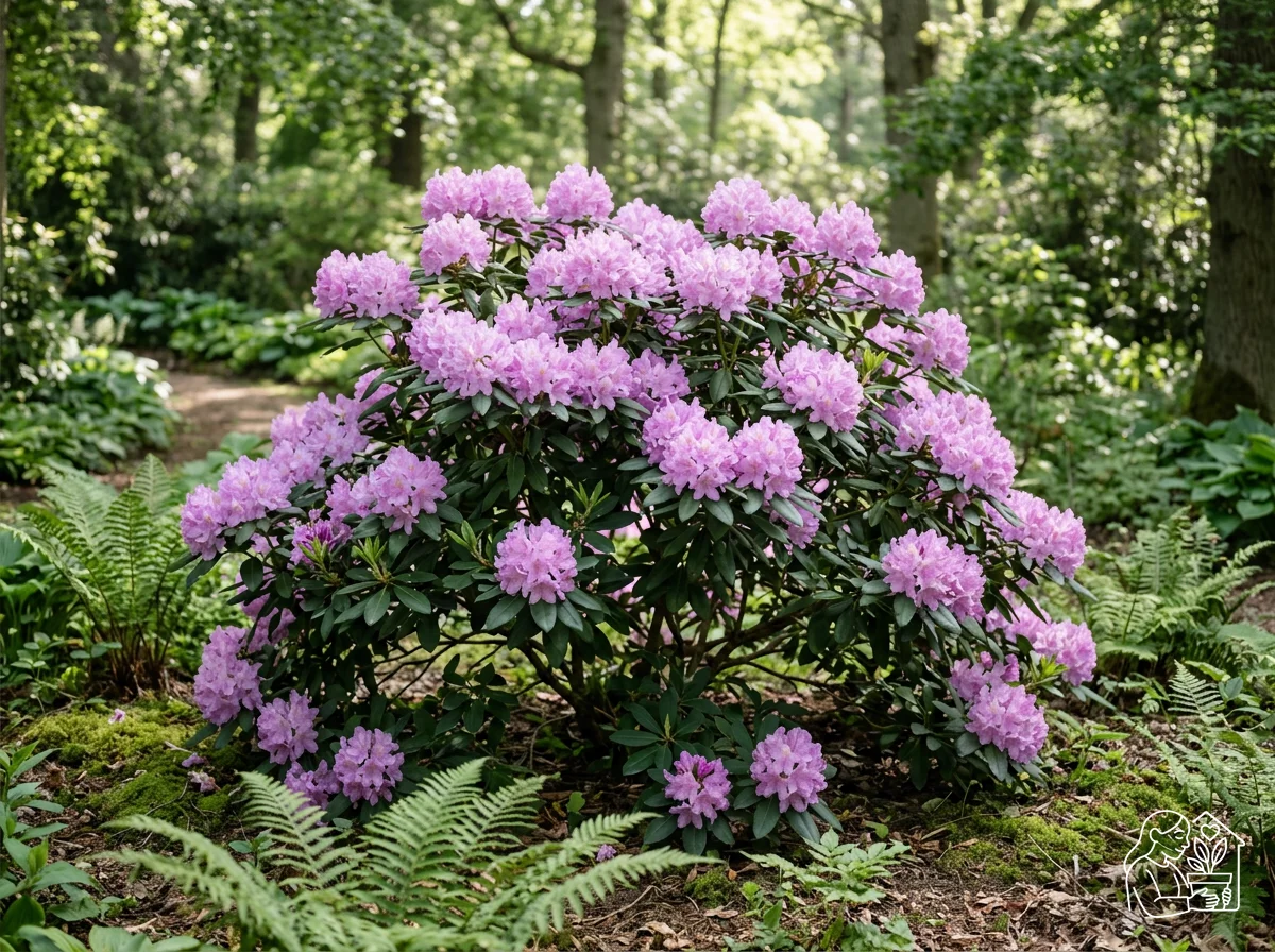 Różanecznik 'Roseum Elegans'