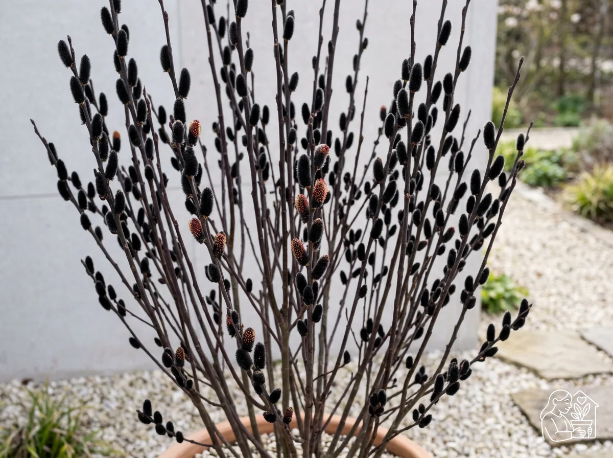 Wierzba smukłoszyjkowa 'Melanostachys'