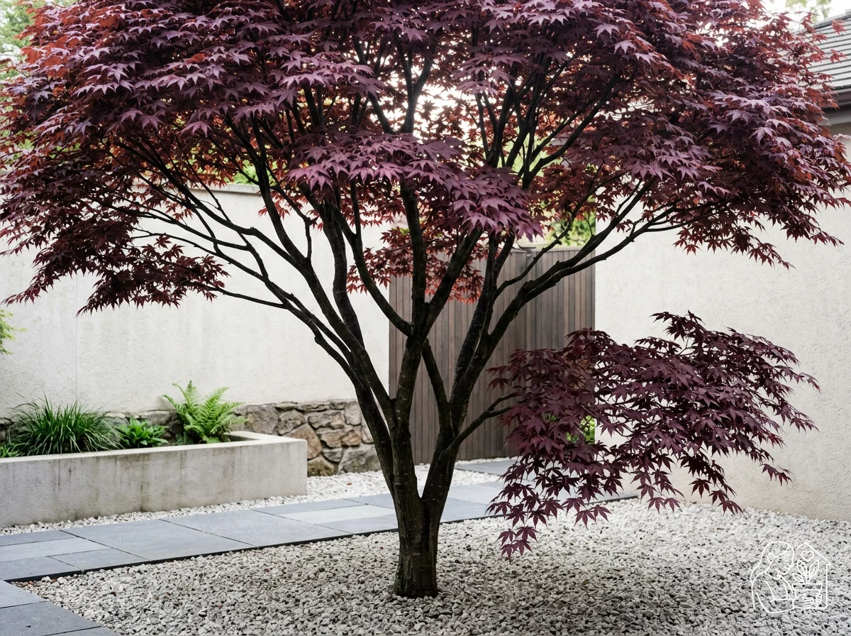 Klon palmowy Atropurpureum