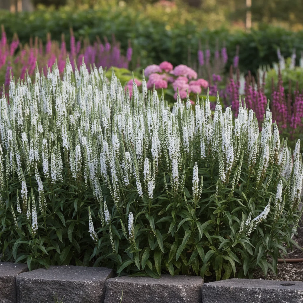 Przetacznik kłosowy 'White Jolanda'